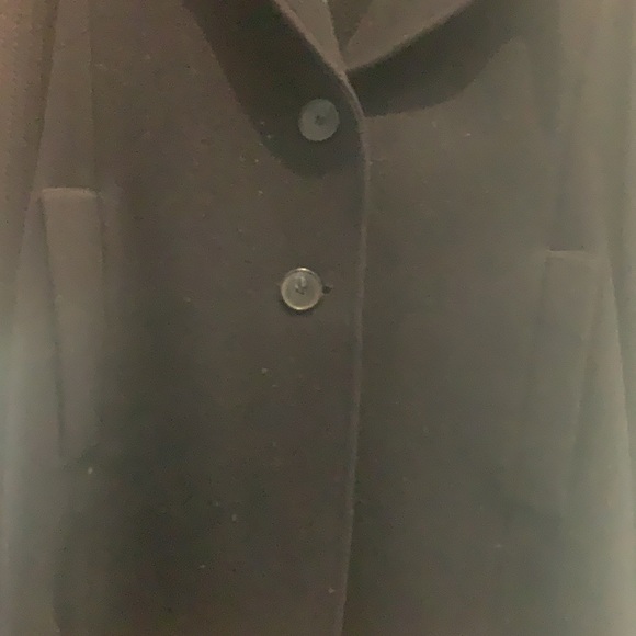 Nordstrom Signature wool and net dark blue coat - S - Picture 3 of 6